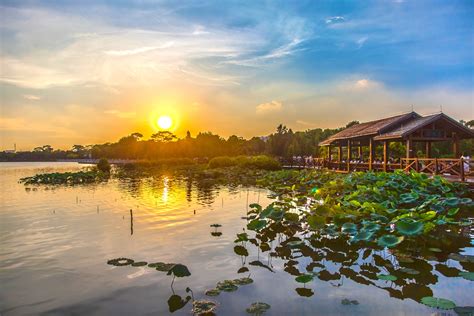 湖景